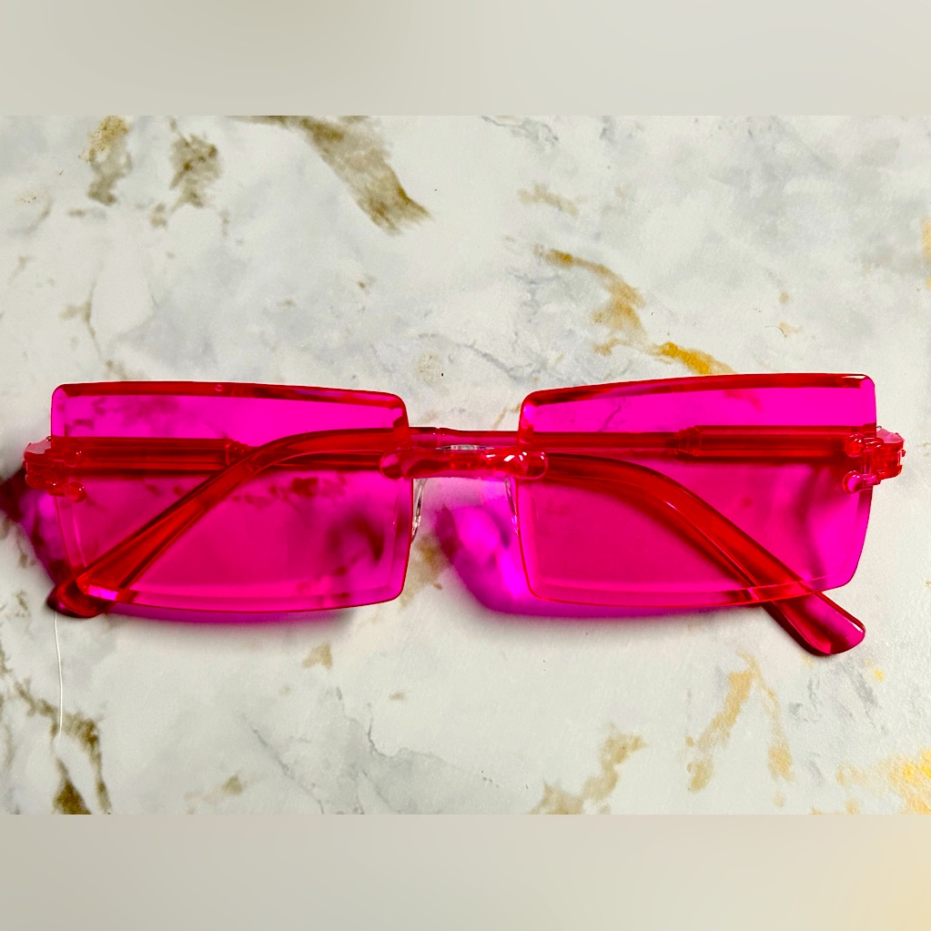 Jolly Rancher Rectangle Frameless Glasses